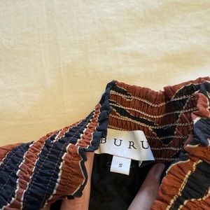 Shop BURU zebra midi skirt. Size small. Great condition!